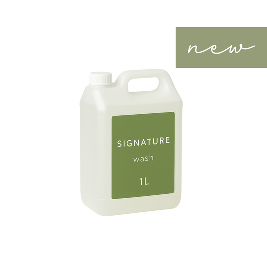 Imagine a scent as captivating as a perfume, yet completely natural. Our sigNATURE scent is created locally, using only the finest essential oils, inspired by the beauty of nature itself.