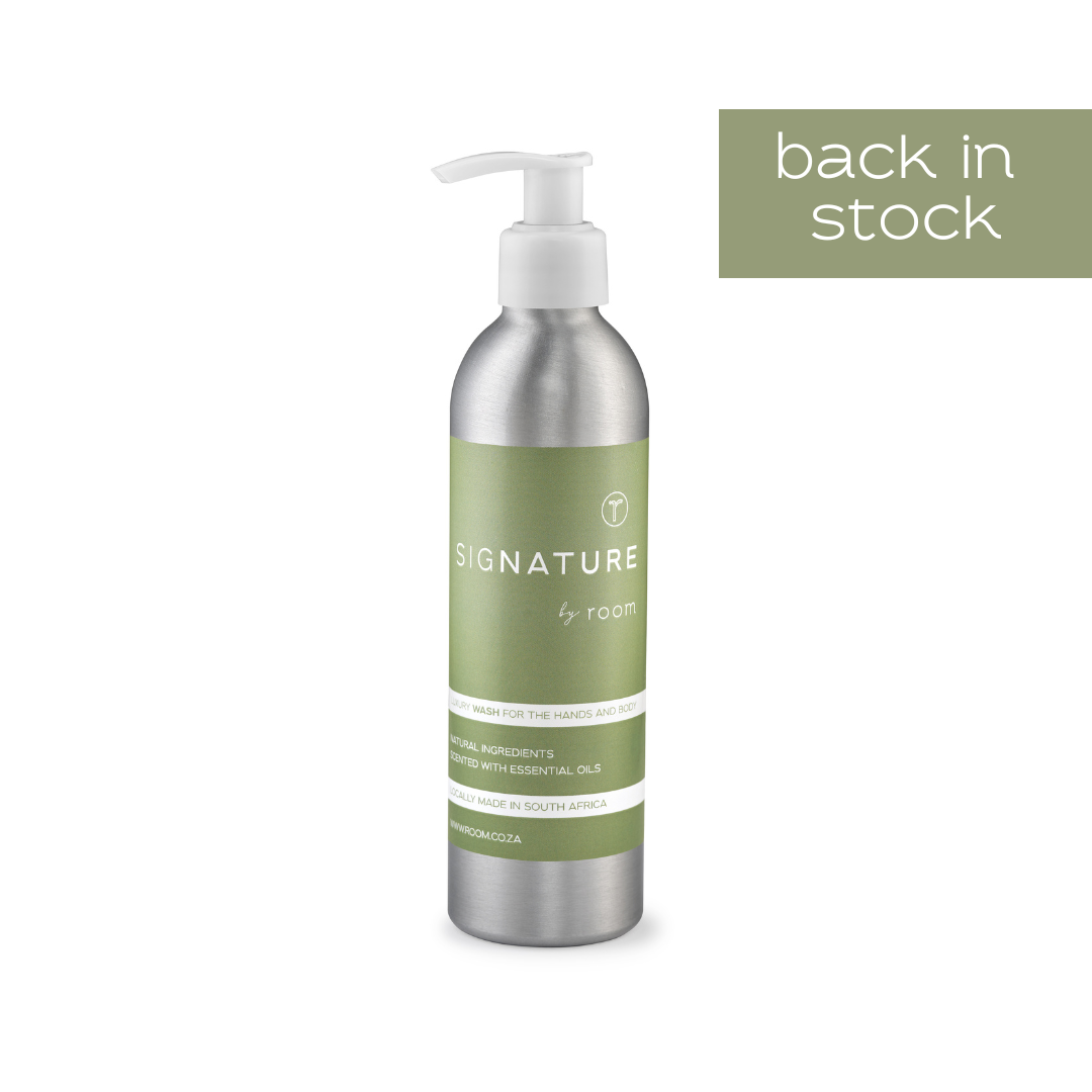 Natural hand and body wash with a luxurious, perfume-like scent from pure essential oils. Locally made and free from SLS, parabens, and palm oil. Gently cleanses without drying and doubles as a bubble bath for a calming, skin-loving experience.