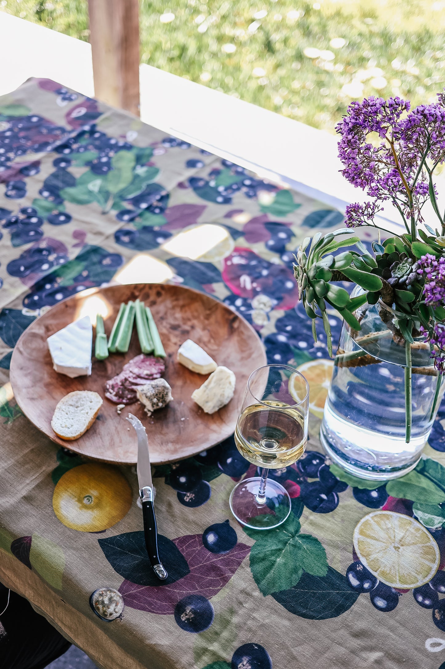 Berry & Bergamot Tablecloth