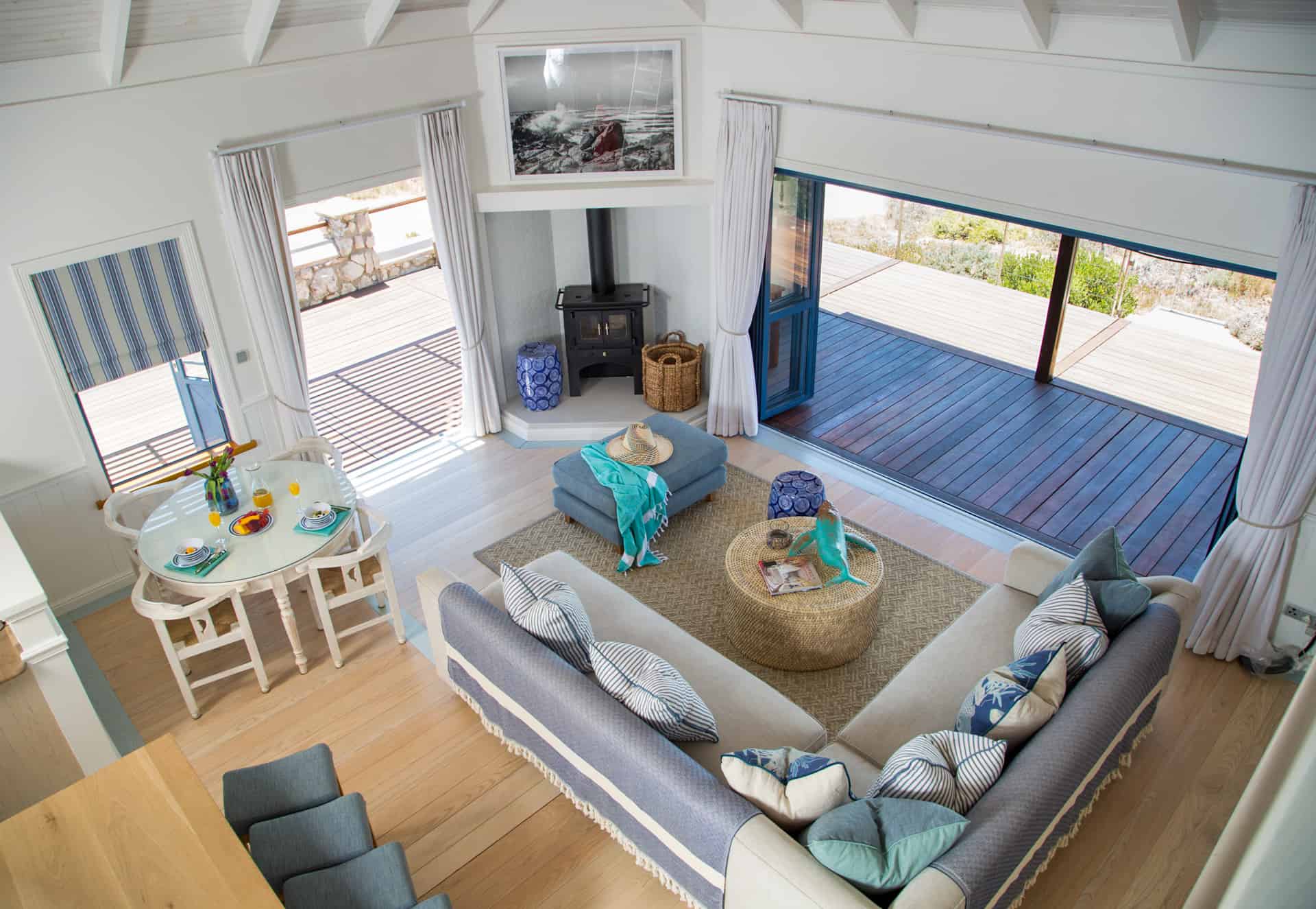 Whalesong Beach Cottage nestled in the heart of Churchhaven, a secluded fishing village within the pristine West Coast National Park. Sleeps 9.