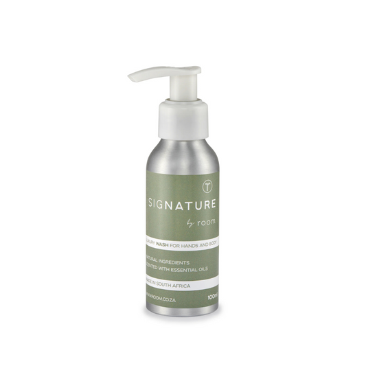 Natural hand and body wash with a luxurious, perfume-like scent from pure essential oils. Locally made and free from SLS, parabens, and palm oil. Gently cleanses without drying and doubles as a bubble bath for a calming, skin-loving experience.