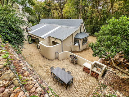 Witteboomen Forest Cottage nestled in the heart of the lush Constantia Winelands comfortably accommodating up to 8 guests across 4 bedrooms.