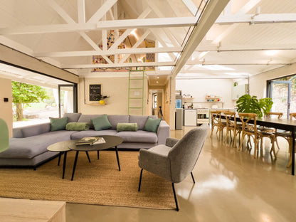 Witteboomen Forest Cottage nestled in the heart of the lush Constantia Winelands comfortably accommodating up to 8 guests across 4 bedrooms.