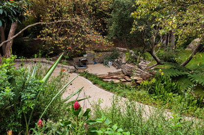 Witteboomen Forest Cottage nestled in the heart of the lush Constantia Winelands comfortably accommodating up to 8 guests across 4 bedrooms.