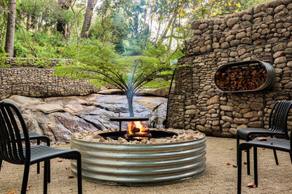 Witteboomen Forest Cottage nestled in the heart of the lush Constantia Winelands comfortably accommodating up to 8 guests across 4 bedrooms.