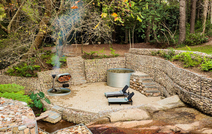 Witteboomen Forest Cottage nestled in the heart of the lush Constantia Winelands comfortably accommodating up to 8 guests across 4 bedrooms.