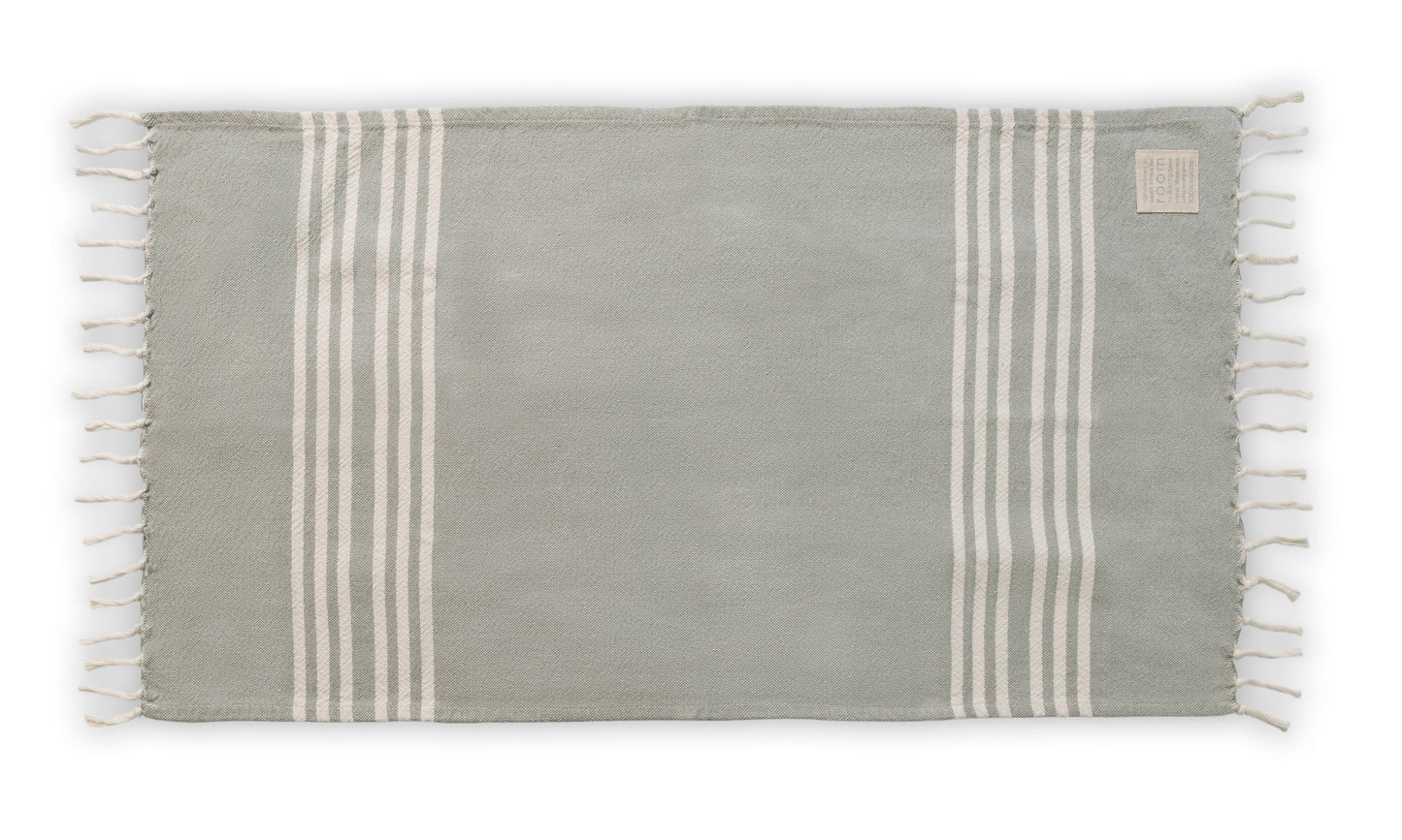 Handwoven Cotton Green Hand Towel + SigNATURE Scent Wash and Lotion Gift Box