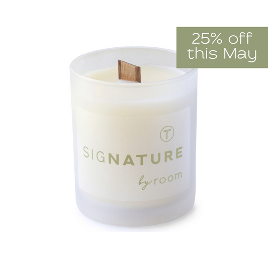 sigNATURE scent candle