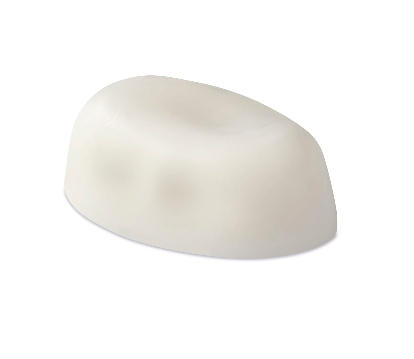 Natural pebble-shaped soap handcrafted with pure essential oils—Neroli, Vetiver, Lemon Verbena, Bitter Orange, and Frankincense. Creates a rich, moisturizing lather with a perfume-like scent. SLS, paraben, and palm oil free.