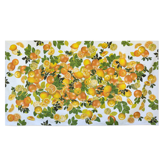Oranges & Lemons Linen Tablecloth (Pre-order)